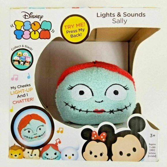 The Nightmare Before Christmas Sally Mini 3.5" Tsum Tsum Lights And Sounds New - Picture 10 of 12
